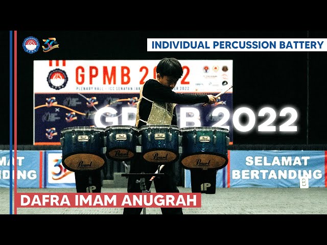 Si Juara Dafra Imam Anugrah, SD Muhammadiyah 02 Medan - Individual Percussion Battery GPMB 2022 class=