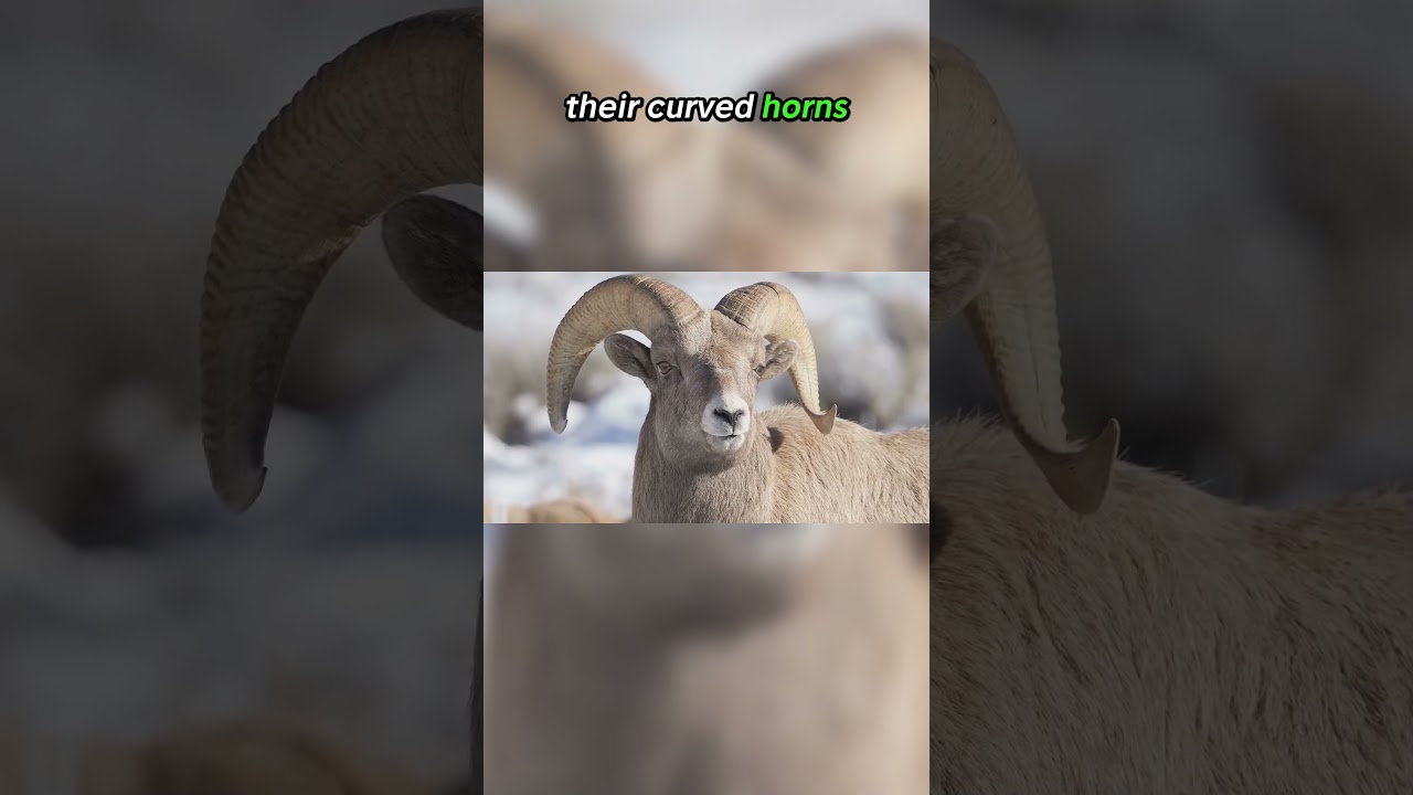 Top Ten Creatures of the Rocky Mountains: Rocky Mountain Bighorn Sheep