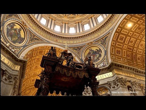 Video: Mikä On Merkittävää Vatikaanin Pyhän Pietarin Katedraalissa