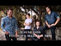 All Things New - New Man (Official Lyric Video)