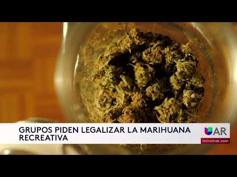 Grupos piden legalizar la marihuana recreacional