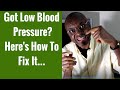 Low Blood Pressure Treatment and Low Blood Pressure Symptoms