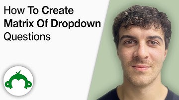 How to Create a Matrix of Dropdown Questions With SurveyMonkey [2025 Full Guide]