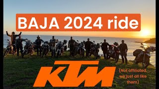 8 Friends Ride and Camp BAJA on KTM Adventure Bikes…Sick!
