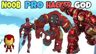 NOOB vs PRO vs HACKER vs GOD in Monster Evolution