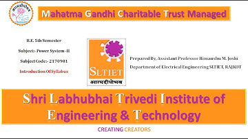 GTU Electrical Power System Video Lectures | PS II Chapter_1_Part_1