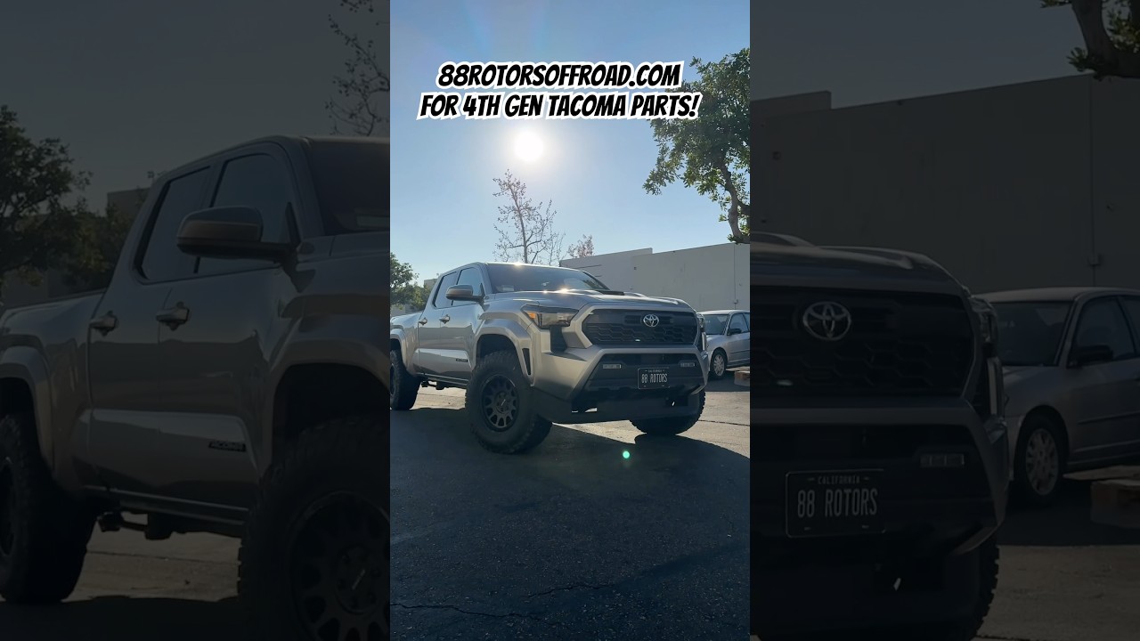 2024 Toyota Tacoma TRD Sport Westcott Designs MR305 Double Black 