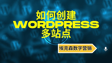 1.如何创建一个WordPress多站点(Mulitiste)网站-埃克森数字营销