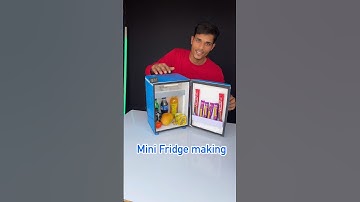 How to make mini refrigerator at home #hackerjp #shorts