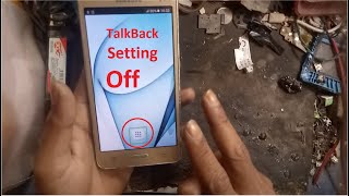 Samsung g532 TalkBack Off II simply info bd