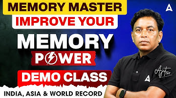 Memory Master | Improve Memory Power for Bank Exams | Fast Learning & Recall Techniques By Ajit Sir