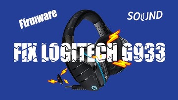 Logitech G933 Problems and issues - How to fix G933 mic and sound.!