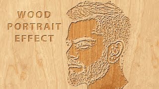 Photoshop Tutorial: Woodcut Portrait Photo Effect in Hindi.