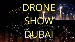عروض الدرون الضوئية خلال مهرجان دبي للتسوق DRONE SHOW DUBAI