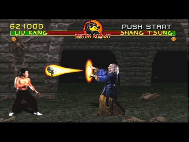 Mortal Kombat 2 arcade Shang Tsung Gameplay Playthrough 