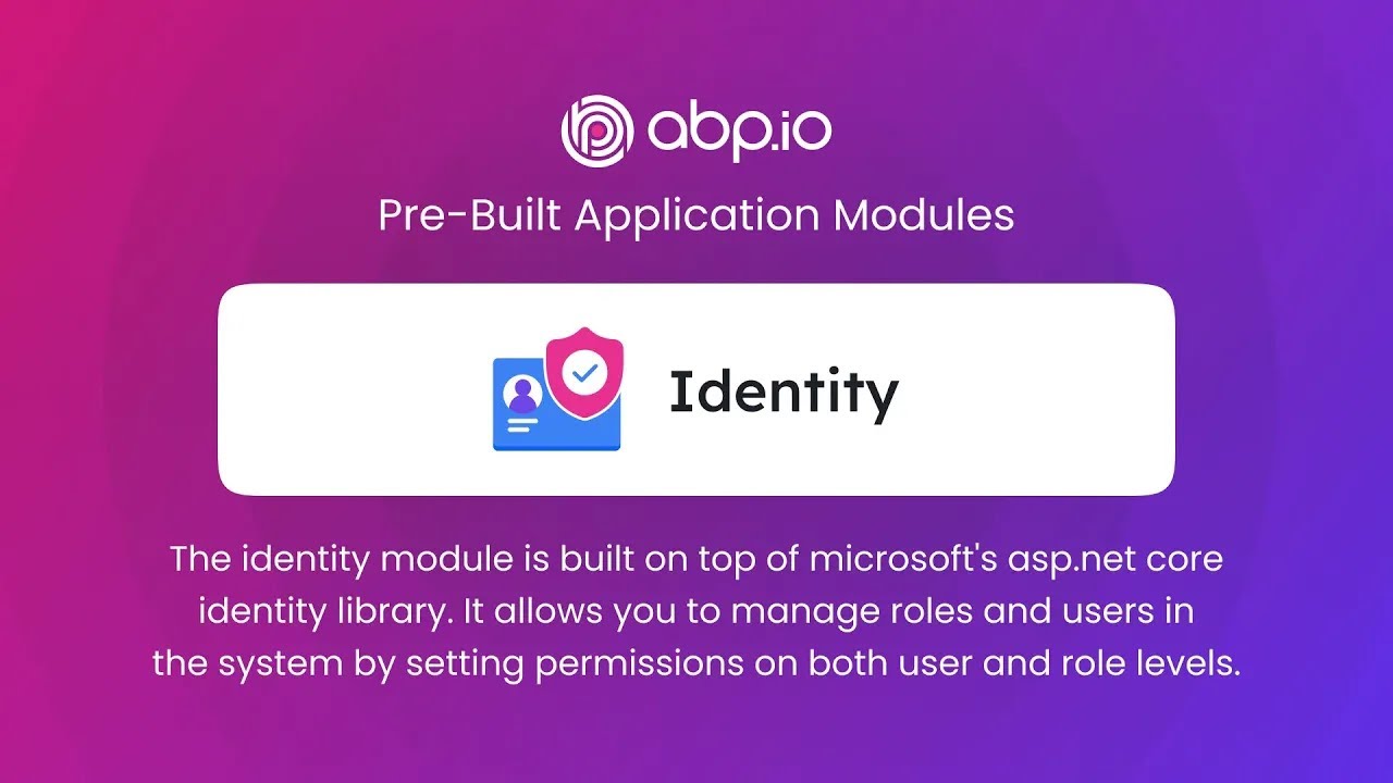 ABP - Identity Module - YouTube