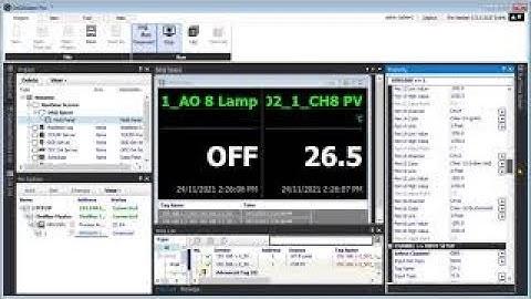 Autonics KRN1000 setup alarm trigger status can view in DAQMaster.
