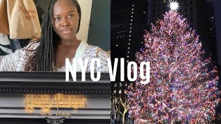 NY Vlog | Rockefeller Tree | Union Square Christmas Market | Christmas time in New York City