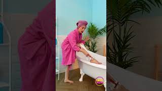 Thumbnail for A cool towel to dry your hair while you're doing more important things❤️