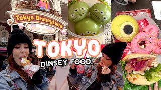 EVERYTHING I Ate in DISNEYLAND TOKYO, JAPAN for 24 HOURS!!