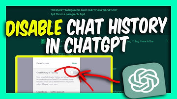 How To Disable Chat History In ChatGPT A Tutorial For Beginners