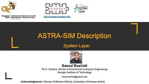 ASTRA-sim Tutorial | ASPLOS 2023 | Part 3-3: System Layer