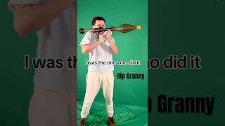 I have a confession #granny #ripgranny #bazooka #hookah #funny