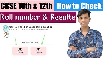 How to Check CBSE 10th & 12th Roll Number & Results || CBSE Results 2021 Results Kaise Dekhe ||