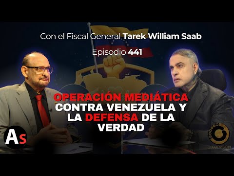 Tarek William Saab: Operación mediática contra Venezuela y la defensa de la verdad Tarek William Saab: Operación mediática contra Venezuela y la defensa de la verdad