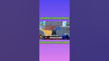 Jonathan God or What Reflex🔥 Jonathan 1v4 Easily 🤩 #Shorts #JonathanGaming