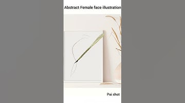 Abstract female face using turtle python #creative #satisfying #shorts