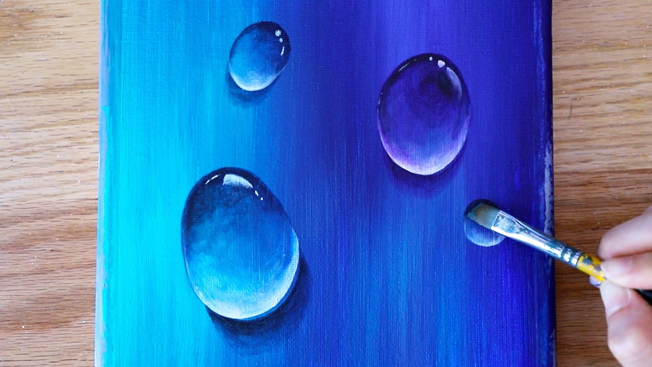 Water Drop Painting