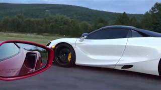 Stock Ferrari 488 Pista vs Tuned/downpipe 570S **Results will surprise you**