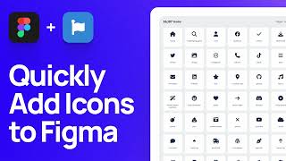 How to Quickly Add Icons to Figma with Font Awesome | Add Icons and Logos to Figma Tutorial