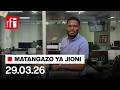 MATANGAZO YA JIONI 29 03 2026