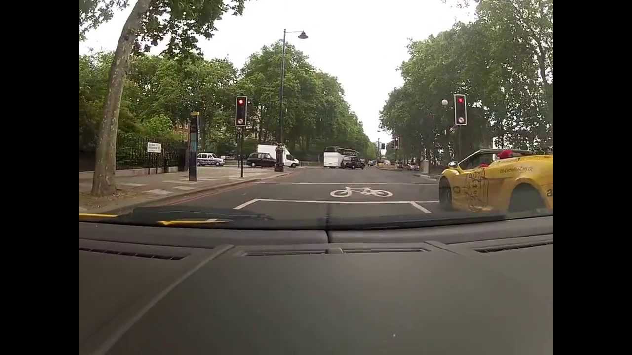 Modball 2013, two Lamborghini Gallardo in London