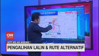 Pengalihan Lalin & Rute Alternatif KTT ASEAN
