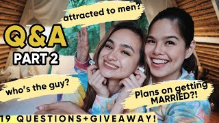 GET TO KNOW MORE ABOUT US   GIVEAWAY TIME! (Q & A PART 2) | Pilot Chezka Carandang & Clare Inso