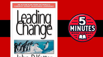 Leading Change by John P. Kotter | 5 minutes Book Summary