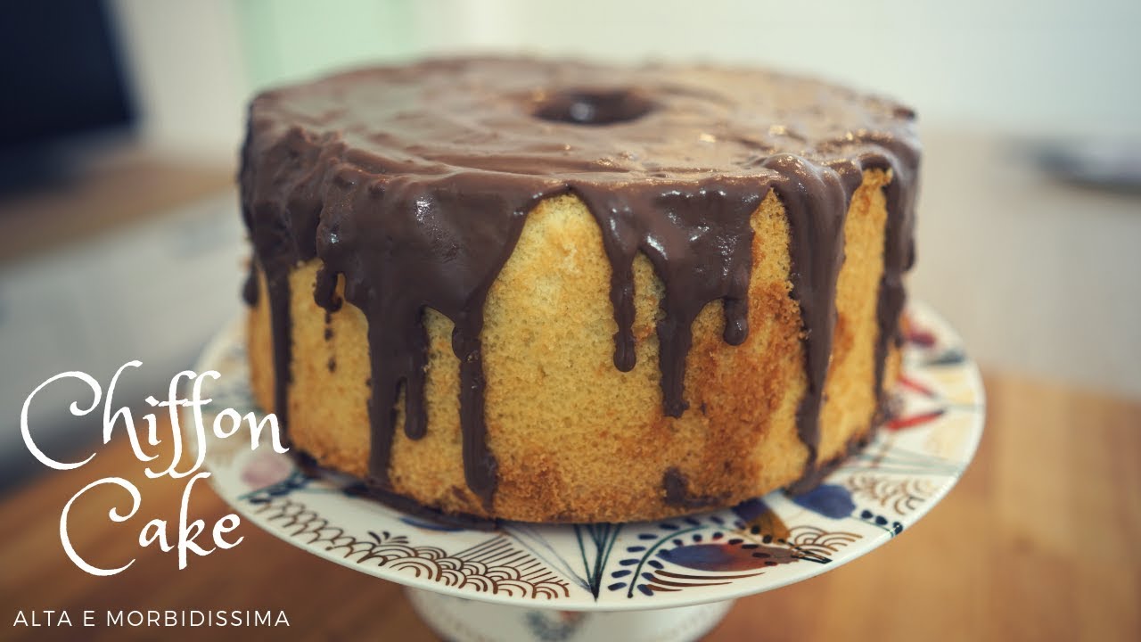 Chiffon Cake: Ricetta originale americana alta e soffice 