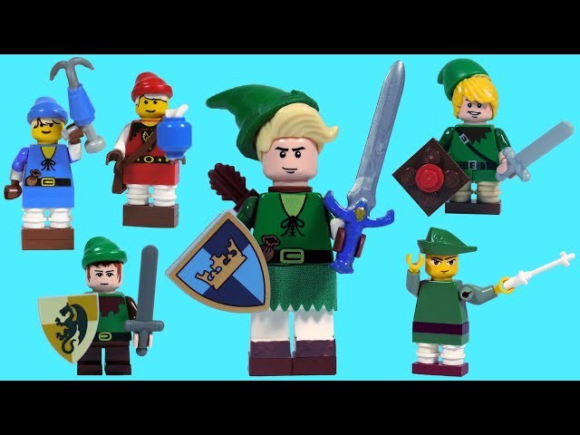 How To Build LEGO Link (from Legend of Zelda) 