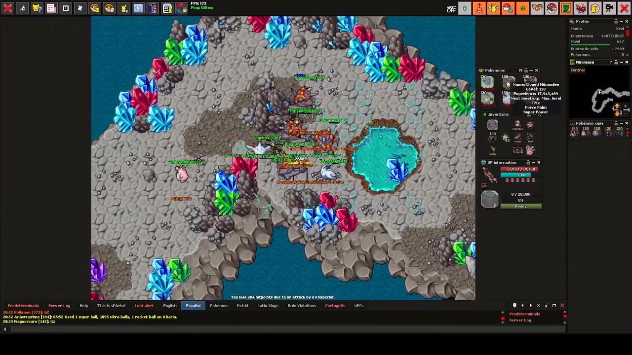 Padventures: Crystal Maze Dungeon Lvl +150 + Shiny Carbink