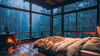 Beat Stress Within 3 Minutes to Deep Sleep with Heavy Rain and Thunder Sounds on Window at Night by Nature Sounds 5,465 views 13 days ago 24 hours