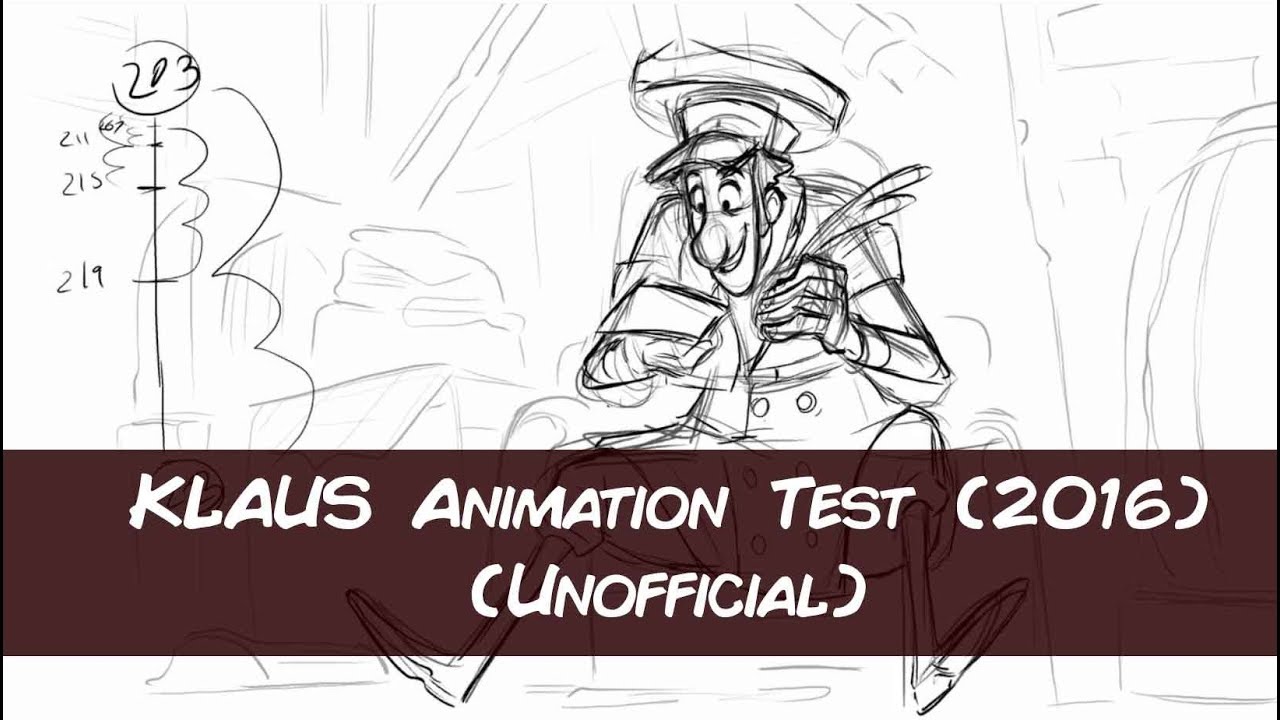 KLAUS Animation test 2016 (Unofficial) - YouTube