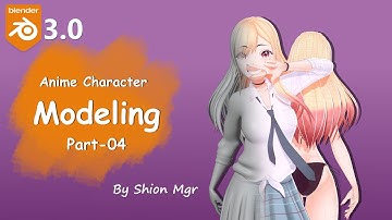 Blender 3.0 | Anime Character Modeling Part-04 [ Foot ] | [ ENG CC ]