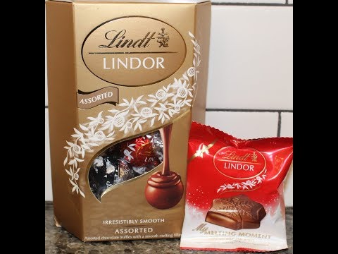 Lindt Lindor Assorted Box: Milk, White, Dark Chocolate & Hazelnut and My Melting Moment Review