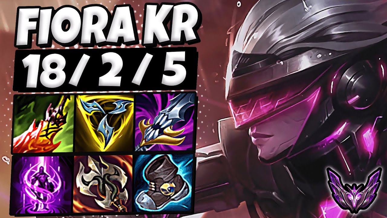 Fiora vs Jayce [ TOP ] Lol Korea Master Patch 13.14 ✅