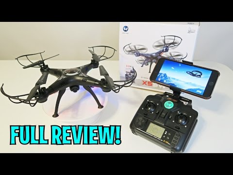 Unboxing & Let&rsquo;s Play - X5SW-1 DRONE! - Quadcopter FPV RC W/ Real Time Camera - FULL REVIEW!