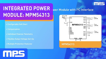 Integrated Power Module for Optical and Telecom Applications: MPM54313