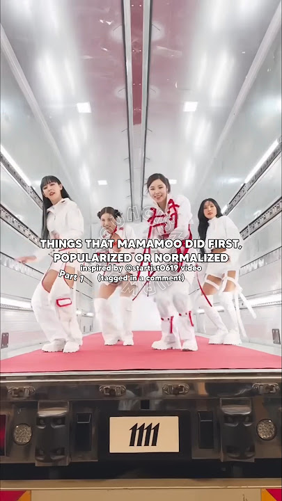 MAMAMOO pt.1 ▪︎ #kpop #mamamoo #solar #moonbyul #wheein #hwasa #viral #shorts